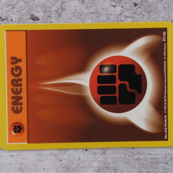 Pokemon First Edition Energy Cards - Picture 4 of 9